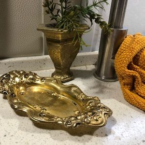 SOLD MCRI: Brass tray